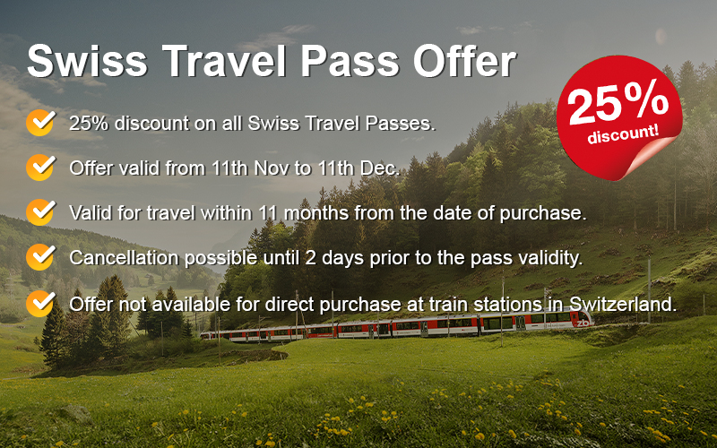 swiss travel pass promotional code
